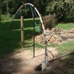 Digging a well in your garden